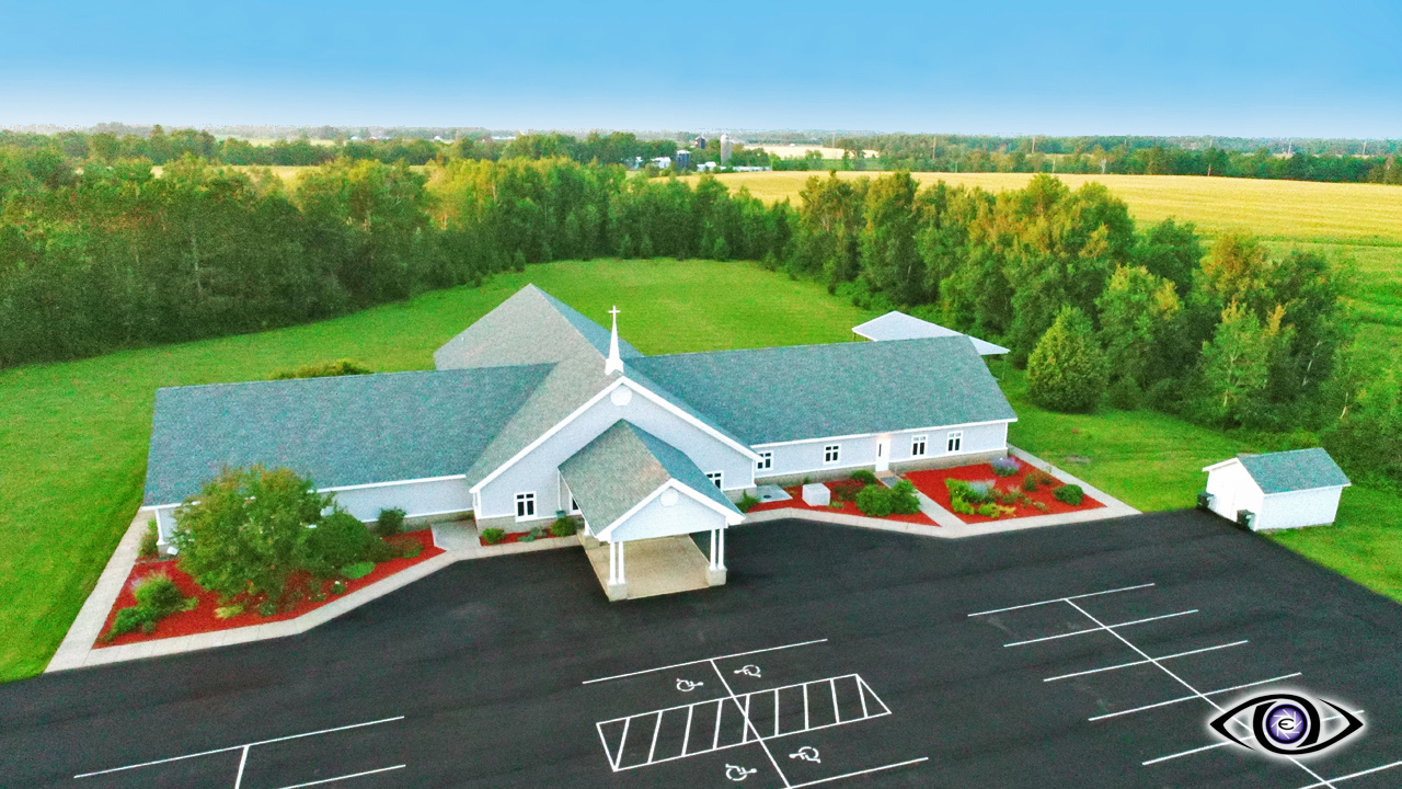 Aerial Photography Church